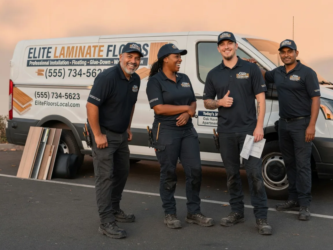 Laminate flooring installation company in Hague, VA